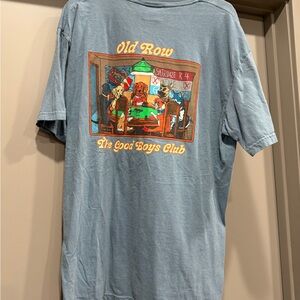 Old Row Blue Graphic T-Shirt